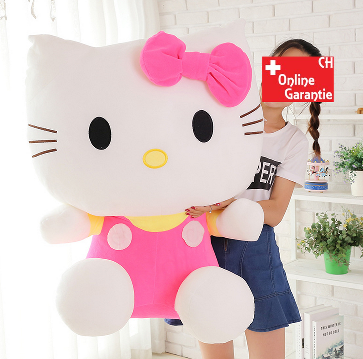  Hello Kitty Plschtier Hellokitty Plsch Kuschel Katze Geschenk Mdchen Pink Rosa 100cm 1M XXL Grsse Spielzeuge & Basteln