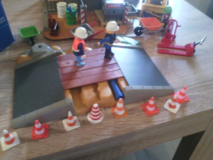 Playmobil Baustelle 2 Playmobil Baustelle Spielzeuge & Basteln 2