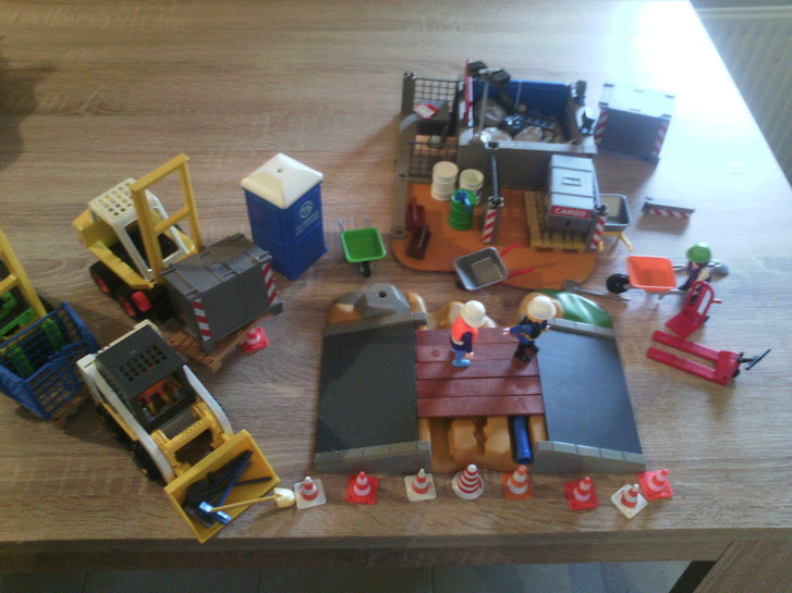Playmobil Baustelle 4 Playmobil Baustelle Spielzeuge & Basteln 4