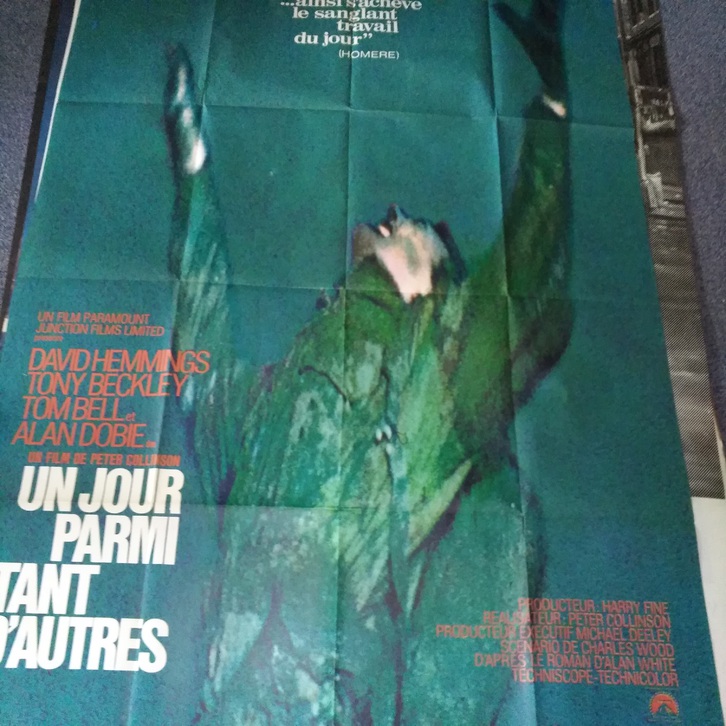 1968 schweizer Groß Plakat Un jour parmi tant d'autres 2 1968 schweizer Groß Plakat Un jour parmi tant d'autres Sammeln 2