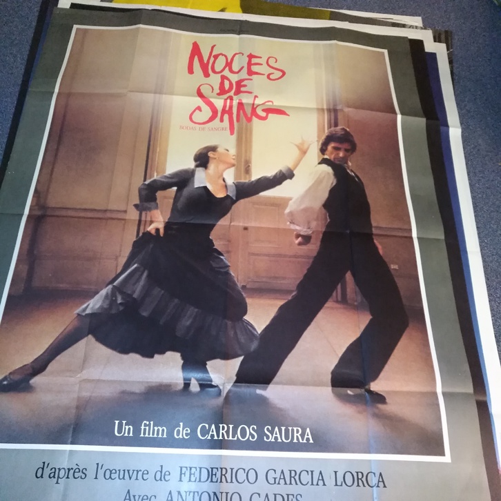 1981 CH Groß Plakat Carlos Saura  Noces de sang Sammeln 3