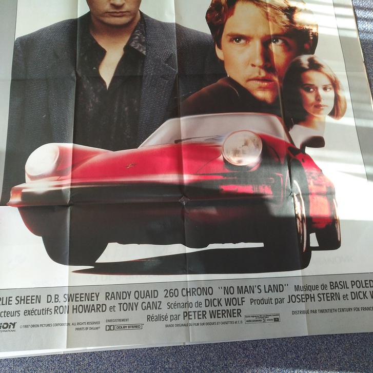 1987 Porsche 911 auf Film Plakat 260 Chrono 3 1987 Porsche 911 auf Film Plakat 260 Chrono Sammeln 3