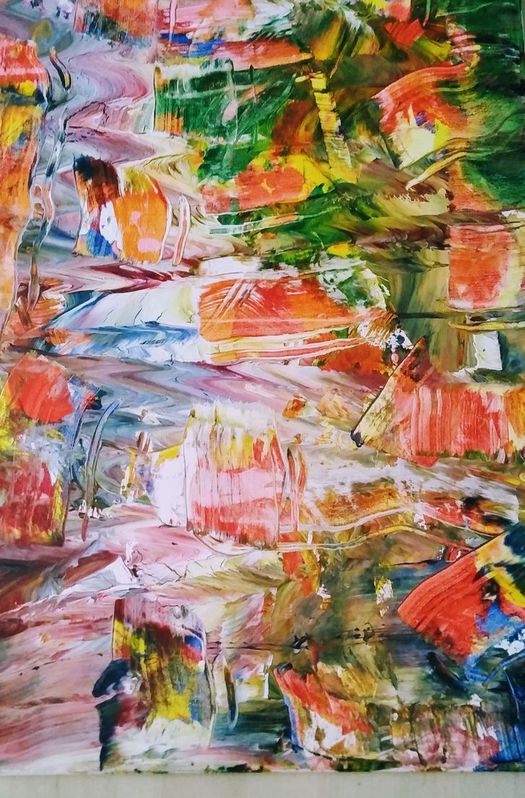 Acrylbild von P.Ballach neu Acrylbild von P.Ballach neu Sammeln