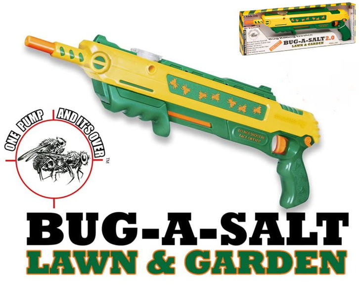 BUG-A-SALT 2.0 BUG A SALT Salz Gewehr Salzgewehr Flinte Gewehr Sommer Rasen Garten Edition Outdoor Fliegen Fliegenwehr Insekt Insekten Fliegenklatsche Fliege USA Schweiz Kauf BUG-A-SALT 2.0 BUG A SALT Salz Gewehr Salzgewehr Flinte Gewehr Sommer Rasen Garten Edition Outdoor Fliegen Fliegenwehr Insekt Insekten Fliegenklatsche Fliege USA Schweiz Kauf Garten & Handwerk