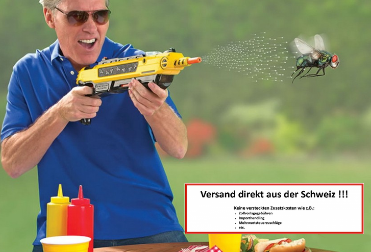 BUG-A-SALT 3.0 Anti Fliegen Gewehr Salz Gewehr Fliegengewehr Salzgewehr Schrotflinte Flinte Gadget Sommer 2 BUG-A-SALT 3.0 Anti Fliegen Gewehr Salz Gewehr Fliegengewehr Salzgewehr Schrotflinte Flinte Gadget Sommer Haushalt 2