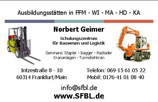 Baumaschinenführer mit Berechtigungsnachweis 2 Baumaschinenführer mit Berechtigungsnachweis Sonstige 2
