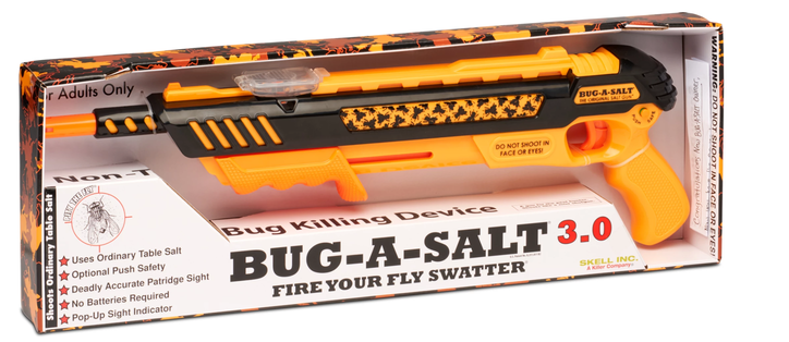 Bug-A-Salt Orange Crush 3.0 Bug a Salt Flinte Fliegen Jagd Fliegenkiller Salz Gewehr Schrotflinte Salzgewehr Luftdruckgewehr gegen Insekten Fliegenklatsche 4 Bug-A-Salt Orange Crush 3.0 Bug a Salt Flinte Fliegen Jagd Fliegenkiller Salz Gewehr Schrotflinte Salzgewehr Luftdruckgewehr gegen Insekten Fliegenklatsche Sport & Outdoor 4