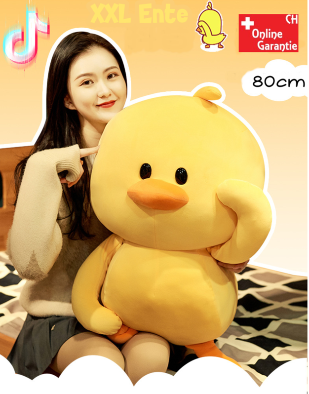 Ente Plüsch Plüschente Duck Süss Herzig Entchen Geschenk Kind Frau Freundin XL Plüschtier Kuscheltier Kuschelente Ente Plüsch Plüschente Duck Süss Herzig Entchen Geschenk Kind Frau Freundin XL Plüschtier Kuscheltier Kuschelente Spielzeuge & Basteln