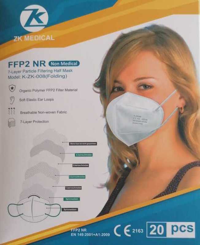 FFP2 Masken mit CE 2163 Zertifikat - 100 Stück in 20er Boxen einzeln verpackt FFP2 Masken mit CE 2163 Zertifikat - 100 Stück in 20er Boxen einzeln verpackt Sonstige