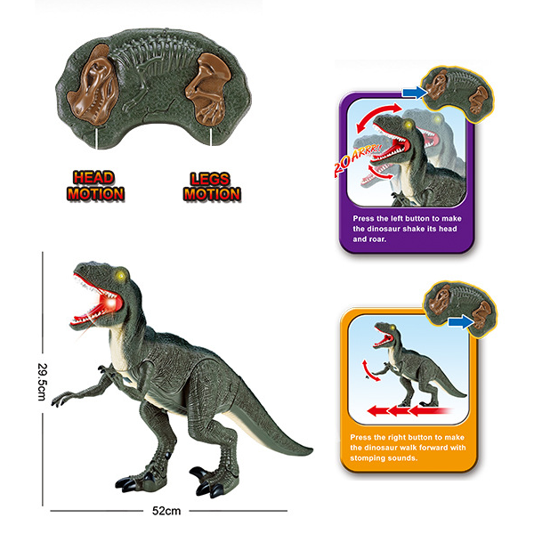 Ferngesteuerter Dinosaurier Velociraptor Spielzeug RC Dino Raptor Geschenk Kind Kinder 2 Ferngesteuerter Dinosaurier Velociraptor Spielzeug RC Dino Raptor Geschenk Kind Kinder Spielzeuge & Basteln 2