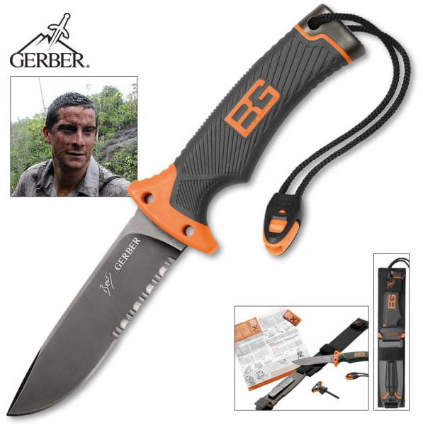 Gerber Bear Grylls Ultimate Pro Knife Survivalmesser Jagd Camping Messer Survival Sport & Outdoor