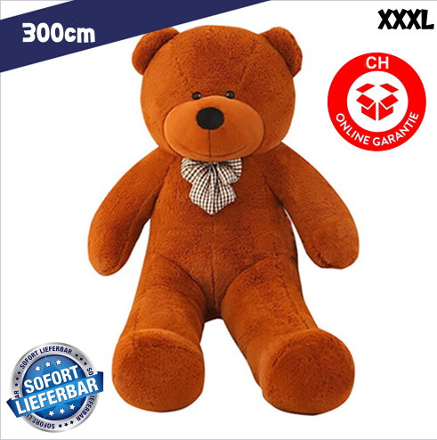 Gigantischer XXXL Plüsch Teddybär Bär Plüschbär Teddy Ted Dunkelbraun Plüschtier Kuscheltier Geschenk Kind Kinder Freundin XXL Gigantischer XXXL Plüsch Teddybär Bär Plüschbär Teddy Ted Dunkelbraun Plüschtier Kuscheltier Geschenk Kind Kinder Freundin XXL Spielzeuge & Basteln