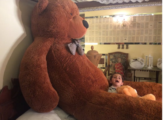 Gigantischer XXXL Plüsch Teddybär Bär Plüschbär Teddy Ted Dunkelbraun Plüschtier Kuscheltier Geschenk Kind Kinder Freundin XXL 2 Gigantischer XXXL Plüsch Teddybär Bär Plüschbär Teddy Ted Dunkelbraun Plüschtier Kuscheltier Geschenk Kind Kinder Freundin XXL Spielzeuge & Basteln 2
