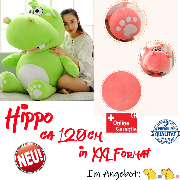 Grosses Plüsch Hippo Nilpferd Flusspferd Geschenk 120cm XXL Geschenk Kind Kinder Frau Freundin 2 Grosses Plüsch Hippo Nilpferd Flusspferd Geschenk 120cm XXL Geschenk Kind Kinder Frau Freundin Baby & Kind 2