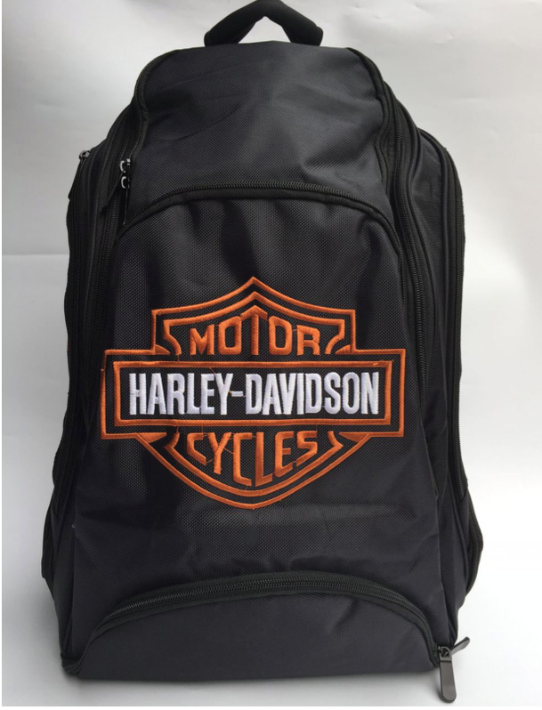 Harley-Davidson Harley Rucksack Fan Schwarz Biker Reisen Outdoor Geschenk Fanshop Kleidung & Accessoires