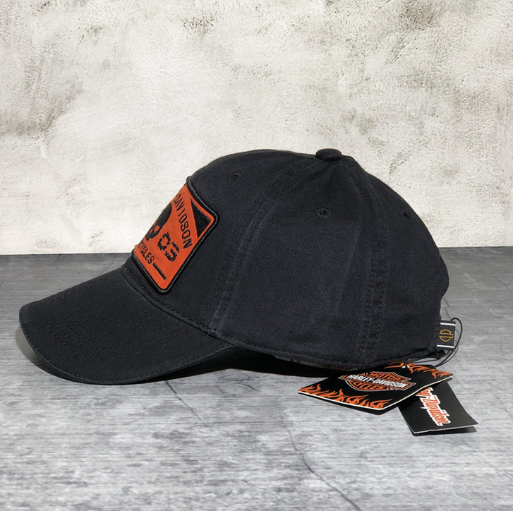 Harley Harley-Davidson Cap Harley Kappe Mtze Biker Skull HD Fan Schwarz Sport & Outdoor 3