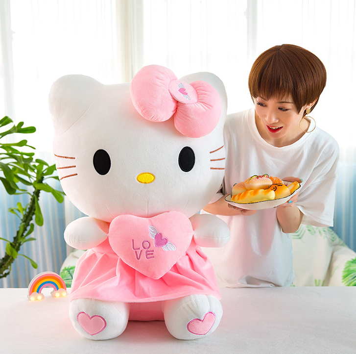 Hello Kitty Hellokitty Plüschtier Katze Herz Love Plüschtier 70cm Geschenk Kind Mädchen Liebe Love Herz Hello Kitty Hellokitty Plüschtier Katze Herz Love Plüschtier 70cm Geschenk Kind Mädchen Liebe Love Herz Spielzeuge & Basteln