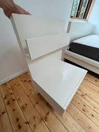 IKEA Malm Bett Wei 180x200 mit Lattenrost Nachtische Haushalt 4