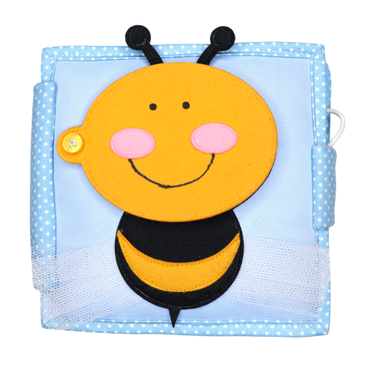 Kleine Biene - 6 Seiten Mini Quiet Book Kleine Biene - 6 Seiten Mini Quiet Book Spielzeuge & Basteln
