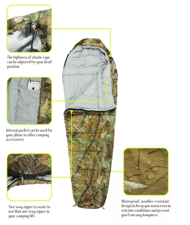 Militär Schlafsack Camouflage Mumienschlafsack Schlack Sack Matte Camping Outdoor Festival Konzert Wald Berge getarnt ca. 220 * 80cm 4 Jahreszeiten 4 Militär Schlafsack Camouflage Mumienschlafsack Schlack Sack Matte Camping Outdoor Festival Konzert Wald Berge getarnt ca. 220 * 80cm 4 Jahreszeiten Sport & Outdoor 4