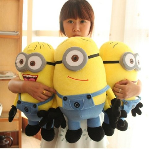 Minions 50cm 3er Minion Plüsch Kuscheltier Set Geschenk XL Fan Kind Kinder 2 Minions 50cm 3er Minion Plüsch Kuscheltier Set Geschenk XL Fan Kind Kinder Baby & Kind 2