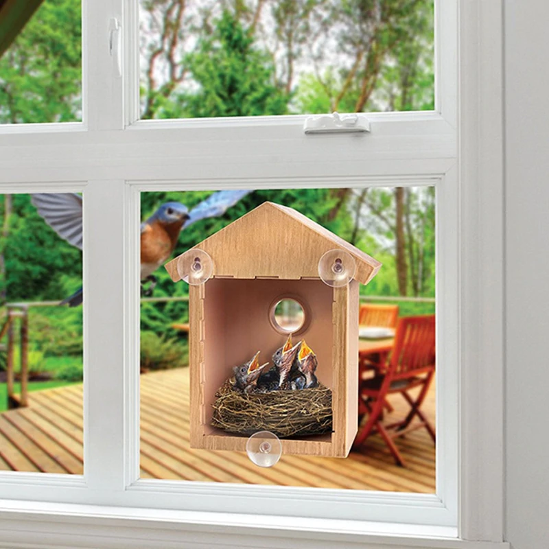 My Spy Birdhouse Mein Spion Vogelhaus Vogel Vögel Haus Nest Nester bekannt aus TV Kind Kinder Garten & Handwerk 3