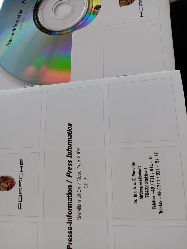 Orginal Porsche Presse Booklet Cayenne 1. Generation 3 Orginal Porsche Presse Booklet Cayenne 1. Generation Antiquitaeten 3