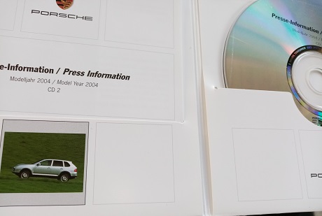 Orginal Porsche Presse Booklet Cayenne 1. Generation 4 Orginal Porsche Presse Booklet Cayenne 1. Generation Antiquitaeten 4