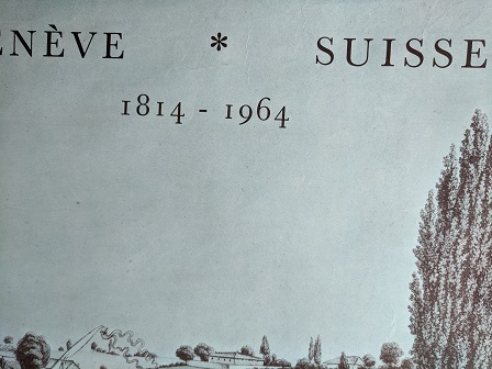Plakat 1964 Genf Museum Rath 150 Jahrfeier Geneve CH Plakat 1964 Genf Museum Rath 150 Jahrfeier Geneve CH Antiquitaeten