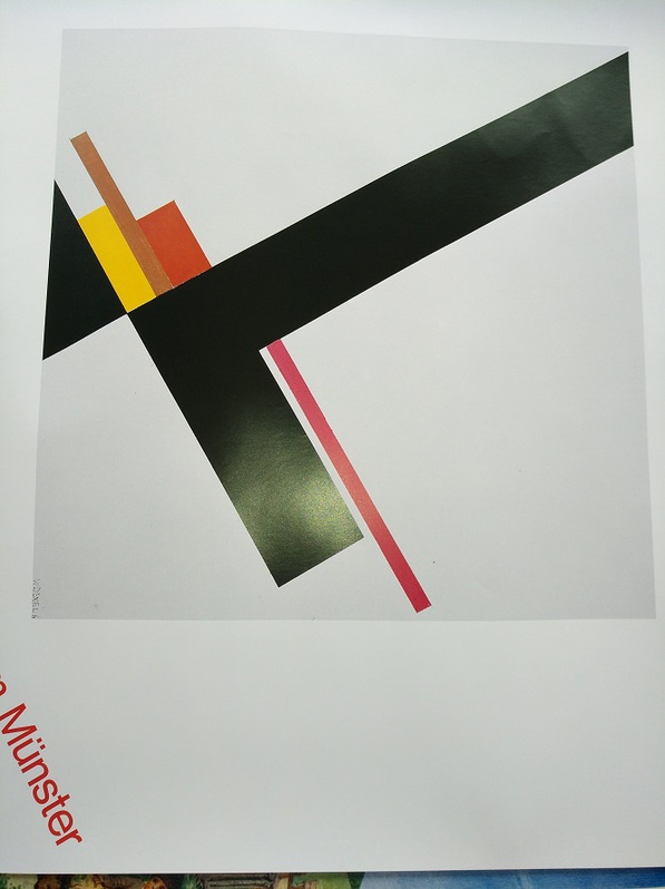 Plakat 1979 zeitgenössische Bauhaus Kunst Dexel Top 4 Plakat 1979 zeitgenössische Bauhaus Kunst Dexel Top Antiquitaeten 4