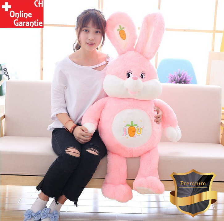Plüschtier Hase Plüsch Kaninchen Stofftier Plüschhase Spielzeug 150cm 1.5m XXL Kuscheltier Plüschtiere Geschenk Kinder Kind Pink Rosa Rüebli ILY Plüschtier Hase Plüsch Kaninchen Stofftier Plüschhase Spielzeug 150cm 1.5m XXL Kuscheltier Plüschtiere Geschenk Kinder Kind Pink Rosa Rüebli ILY Spielzeuge & Basteln