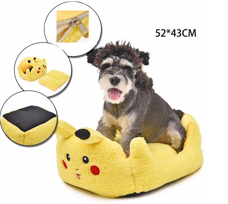 Pokémon Pikachu Katze Katzenbett Schlafplatz Hunde Hundebett Tierbett Tier Bett Schlafplatz Gelb Fanartikel Accessoire 2 Pokémon Pikachu Katze Katzenbett Schlafplatz Hunde Hundebett Tierbett Tier Bett Schlafplatz Gelb Fanartikel Accessoire Tiere 2