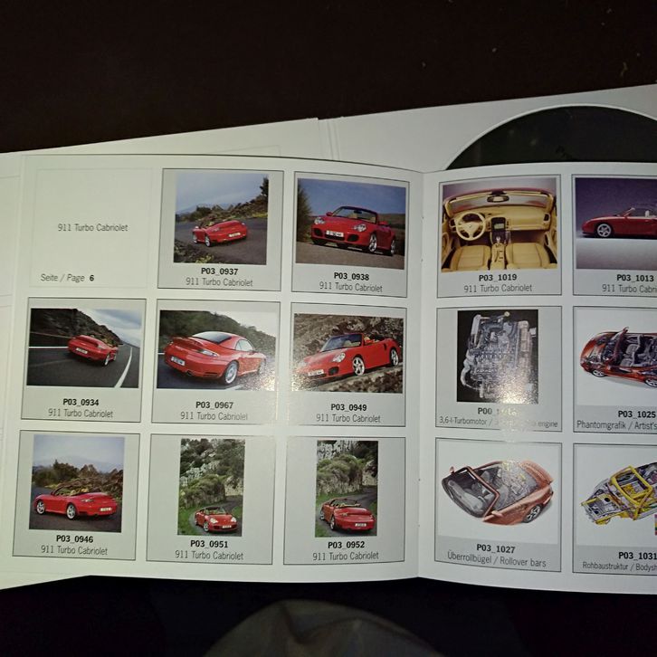 Presse Info Booklet 2004 Porsche 911 Turbo Cabriolet Presse Info Booklet 2004 Porsche 911 Turbo Cabriolet Sammeln