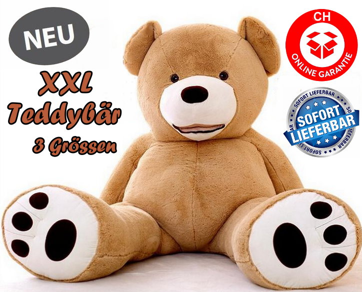 Riesengrosser Plschbr Plsch Teddy XXL 3 Grssen Geschenk XXXL Br Spielzeuge & Basteln