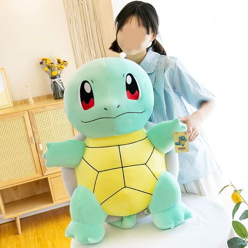 Schiggy XXL Squirtle Plsch 90cm Pokmon Plschtier Stofftier Spielzeug  Spielzeuge & Basteln