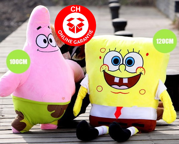 SpongeBob Schwammkopf Plüsch Plüschfigur Kuscheltier Puppe Teddy 100cm Geschenk Kind Fan TV Serie Kino Zuhause Kinderzimmer SpongeBob Schwammkopf Plüsch Plüschfigur Kuscheltier Puppe Teddy 100cm Geschenk Kind Fan TV Serie Kino Zuhause Kinderzimmer Spielzeuge & Basteln