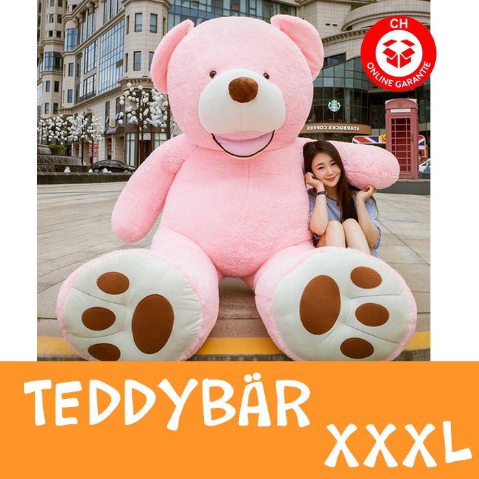 Teddybär Plüsch Bär Teddy Pink 200cm 260cm Geschenk XXL XXXL 2.0m 2.6m Frau Freundin Girl Mädchen Weihnachten Valentinstag Geburtstag Kind Kinderzimmer Teddybär Plüsch Bär Teddy Pink 200cm 260cm Geschenk XXL XXXL 2.0m 2.6m Frau Freundin Girl Mädchen Weihnachten Valentinstag Geburtstag Kind Kinderzimmer Baby & Kind