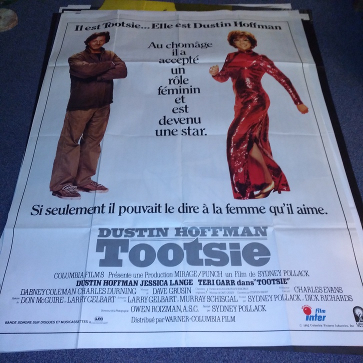 Tootsie 1982 Schweizer Groß Plakat Tootsie 1982 Schweizer Groß Plakat Sammeln