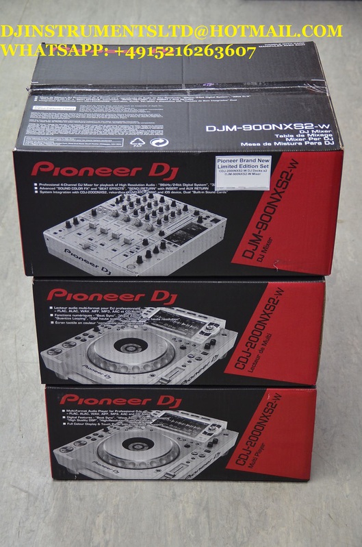 Verkauf Pioneer DJ-Set 2x Cdj-2000 Nxs2 & Djm-900 Nxs2 + Hdj-2000 Mk2 Dj-Paket Musik 4