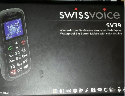 ist ein handy Swissvoice SV39 2 ist ein handy Swissvoice SV39 Telefon & Navigation 2