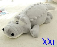  Riesen Plsch Krokodil Alligator XXL Geschenk ca. 200cm Kinder Frau Freundin