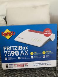 AVM FRITZ!Box 7590 AX v2 High-End WLAN AC + N Router (VDSL-ADSL, DECT-Basis)