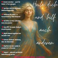 Aktiviere deine Selbstheilungskraft!
<br>
<br>Die Kraft zur Heilung liegt bereits in dir.
<br>Mit d