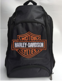 Harley-Davidson Harley Rucksack Fan Schwarz Biker Reisen Outdoor Geschenk Fanshop