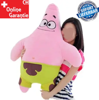 Patrick Plsch Kuscheltier XXL 100cm Plschtier SpongeBob Seestern weiches Stofftier Kino TV Kult