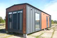 Schiffscontainerhaus mit einem Schlafzimmer